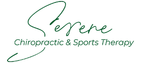 The Serene Chiropractic & Sports Therapy logo for the website sidebar